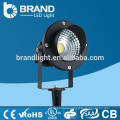 Die Casting Aluminio 7W COB IP65 12 Voltios LED Jardín Luz, Spike LED Luz